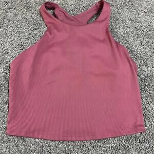 All In Motion Cropped Racerback Tank size Medium